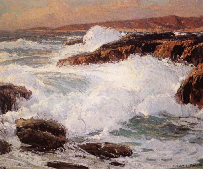 Edgar Payne Untitled Seascape oil painting image